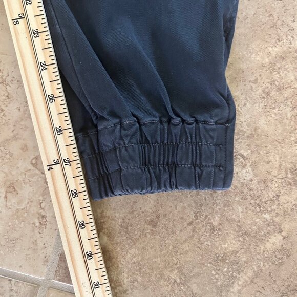 Spanx Twill Cargo Jogger Women’s SZLarge Washed Black Casual Outdoor Pants - Picture 9 of 9